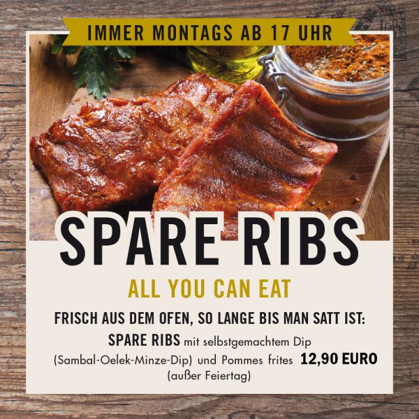Spare Ribs - All you can eat