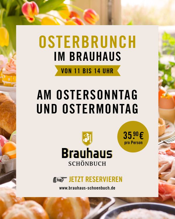 Osterbrunch im Brauhaus Böblingen